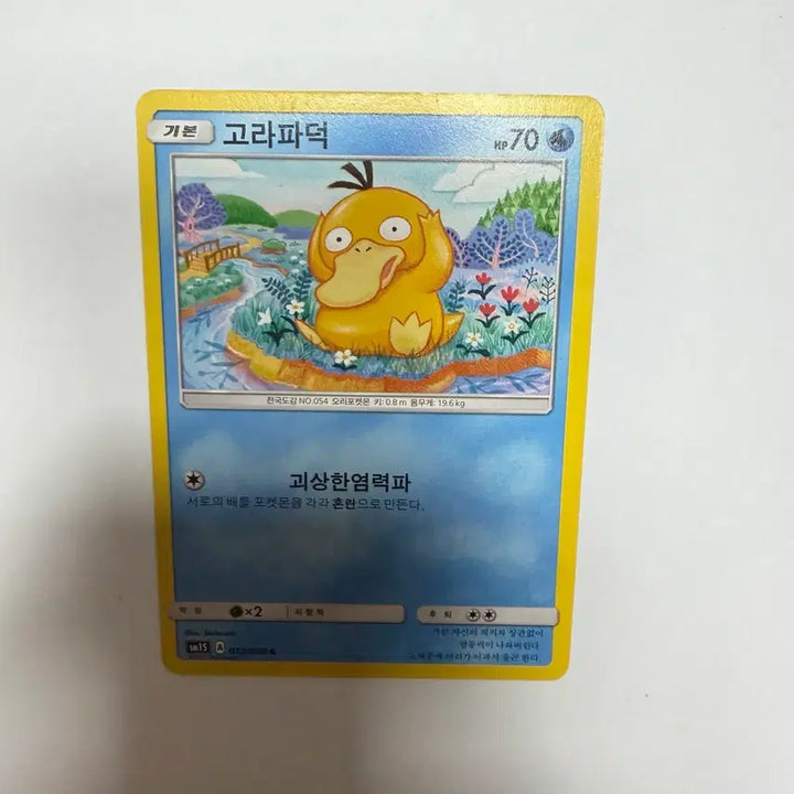 [BUNJANG] Pokemon Golduck Card / 고라파덕 포켓몬카드