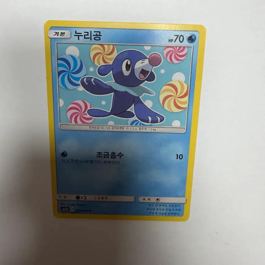 [BUNJANG] Pokemon TCG Nuri Ball Card / 누리공 포켓몬카드