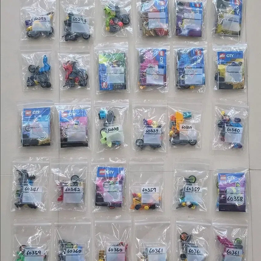 [BUNJANG] LEGO City Stunt Motorcycle Complete Set / 레고 시티 스턴트 오토바이 전종
