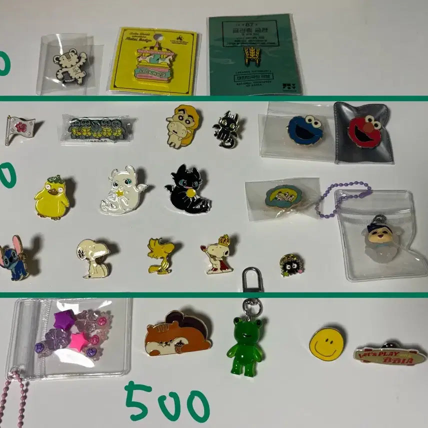 [BUNJANG] Character Badge Set / 뱃지팔아요