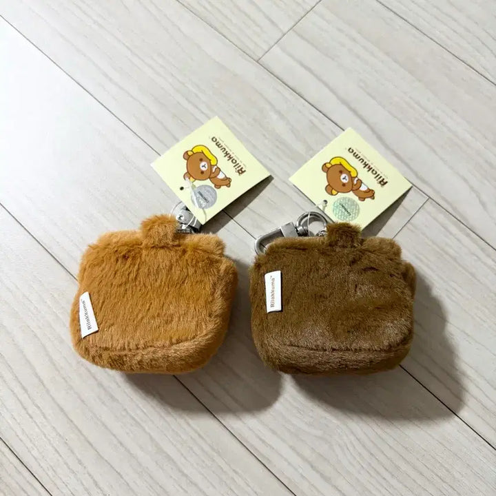 [BUNJANG] Rilakkuma &amp; Kogumaychan Mini Pouch, Airpods Case, Keyring Bundle Set / [일괄] 리락쿠마 차이로이고구마 미니 파우치 에어팟 케이스 키링 세트