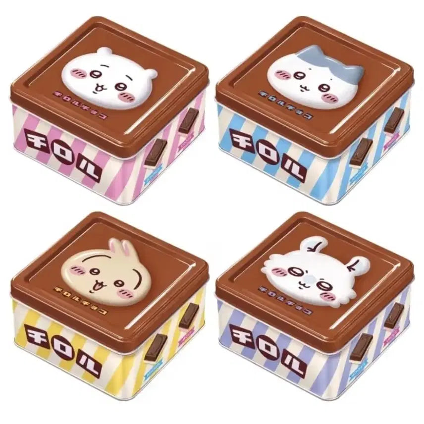 [BUNJANG] Chiikawa Tirol Choco Tin Case / 치이카와 티롤 초코 틴케이스 전제품 구매가능!!!