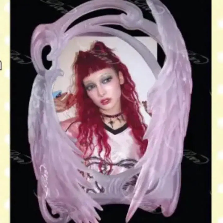 [BUNJANG] Ran Pink Angel Photocard Holder (Sealed) / 미개봉 란 ran 핑크 엔젤 천사 포카홀더