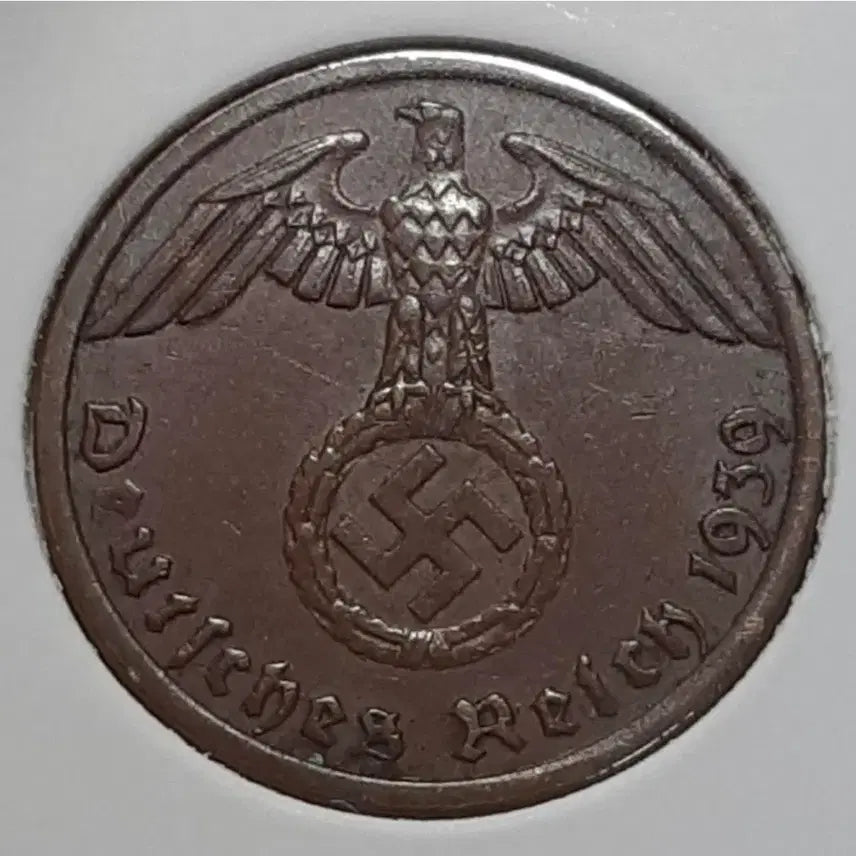 [BUNJANG] Germany 1939 1 Reichspfennig Coin / 독일 나치 1939년 1페닝.외국주화 주화 화폐 동전