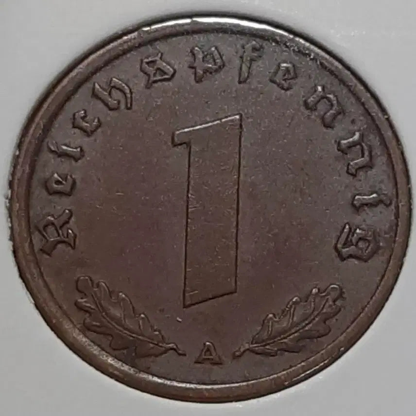 [BUNJANG] Germany 1939 1 Reichspfennig Coin / 독일 나치 1939년 1페닝.외국주화 주화 화폐 동전