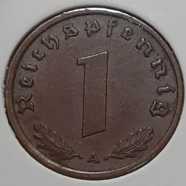 [BUNJANG] Germany 1939 1 Reichspfennig Coin / 독일 나치 1939년 1페닝.외국주화 주화 화폐 동전