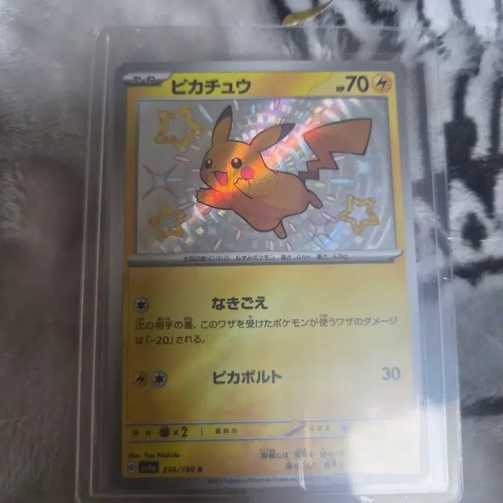 [BUNJANG] Shiny Pikachu Card / 일판 이로치피카츄카드 팝니다.