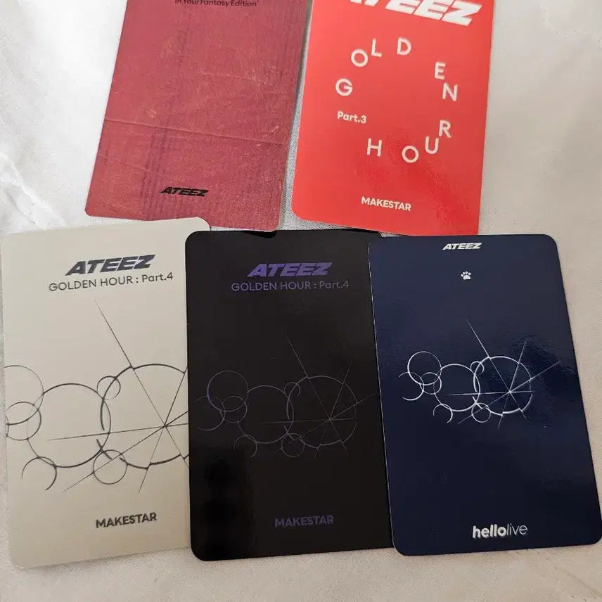 [BUNJANG] ATEEZ Wooyoung Photocard Bundle Set / 에이티즈 우영 포카 일괄 양도