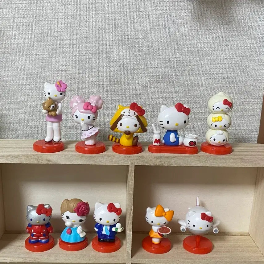 [BUNJANG] Vintage Hello Kitty Choco Egg Bundle / 고전 키티 초코에그 10개 일괄
