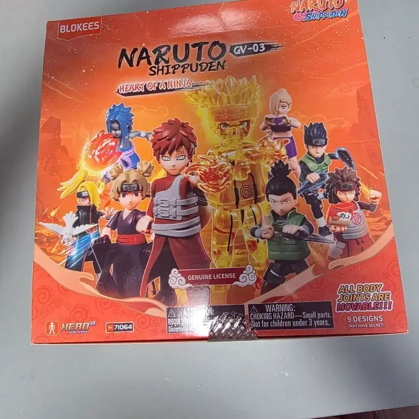[BUNJANG] Blocky Naruto Shippuden Figure Set / 블로키 나루토 질풍전 피규어 세트