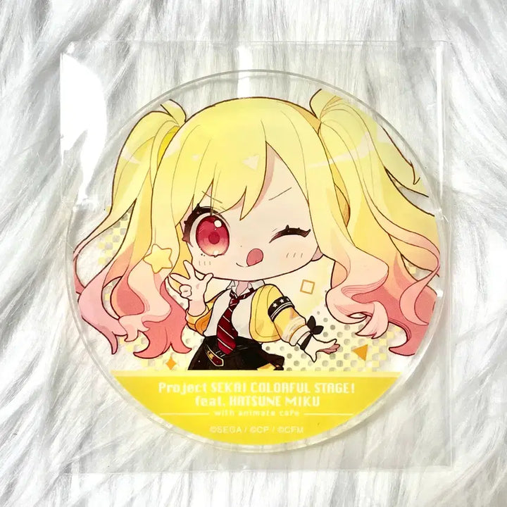 [BUNJANG] Project Sekai Tenma Saki Animate 2nd Anniversary Collaboration Cafe Acrylic Coaster / 프세카 텐마 사키 애니메이트 2주년 콜라보카페 아크릴 코스터