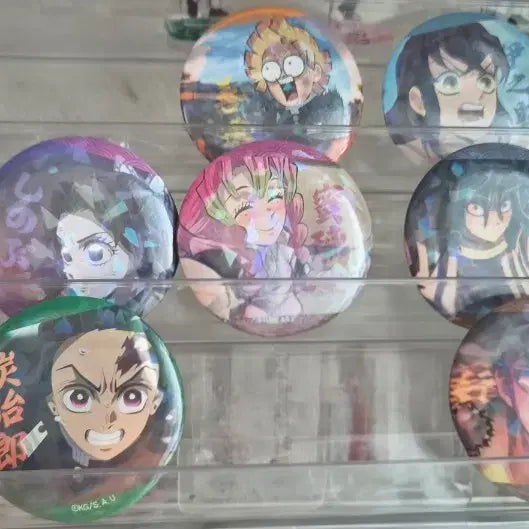 [BUNJANG] Demon Slayer: Kimetsu no Yaiba Can Badge / 귀멸의 칼날 굿즈 캔뱃지