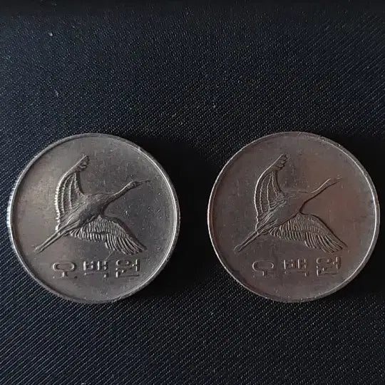[BUNJANG] 1984 500 KRW Coin Collection (78 pcs) / 1984년 발행 500원 동전