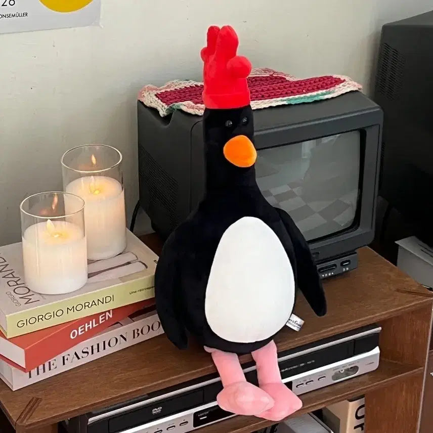 [BUNJANG] Wallace &amp; Gromit Feathers McGraw Plush Medium / 월레스와 그로밋 페더스 맥그로우 인형 중형