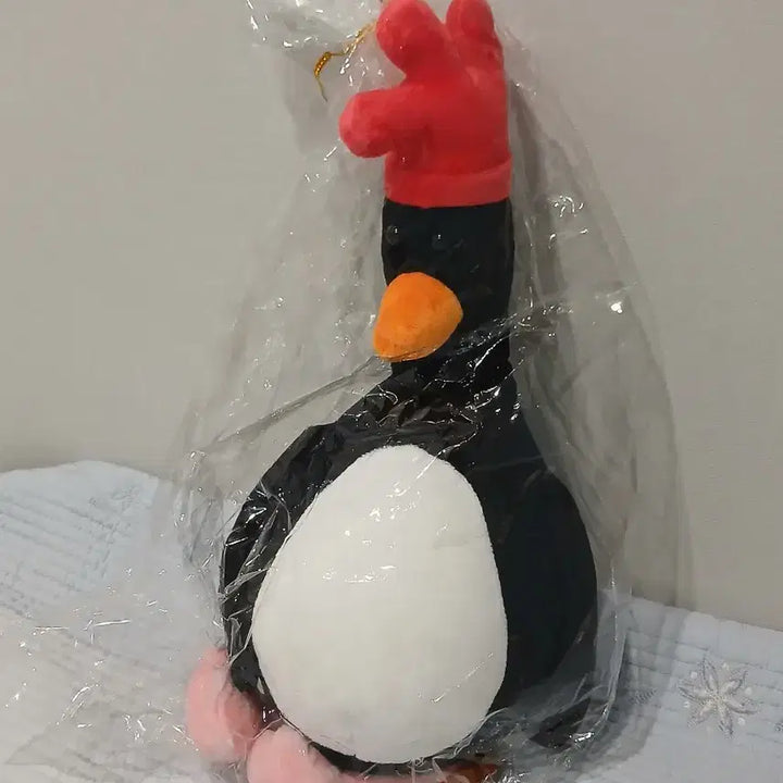 [BUNJANG] Wallace &amp; Gromit Feathers McGraw Plush Medium / 월레스와 그로밋 페더스 맥그로우 인형 중형