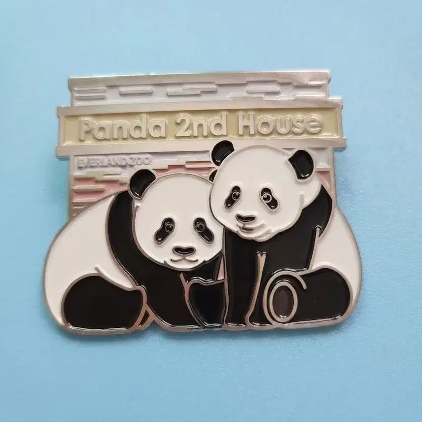 [BUNJANG] Everland Panda 2nd House Badge / 에버랜드 판다 2nd 하우스 뱃지