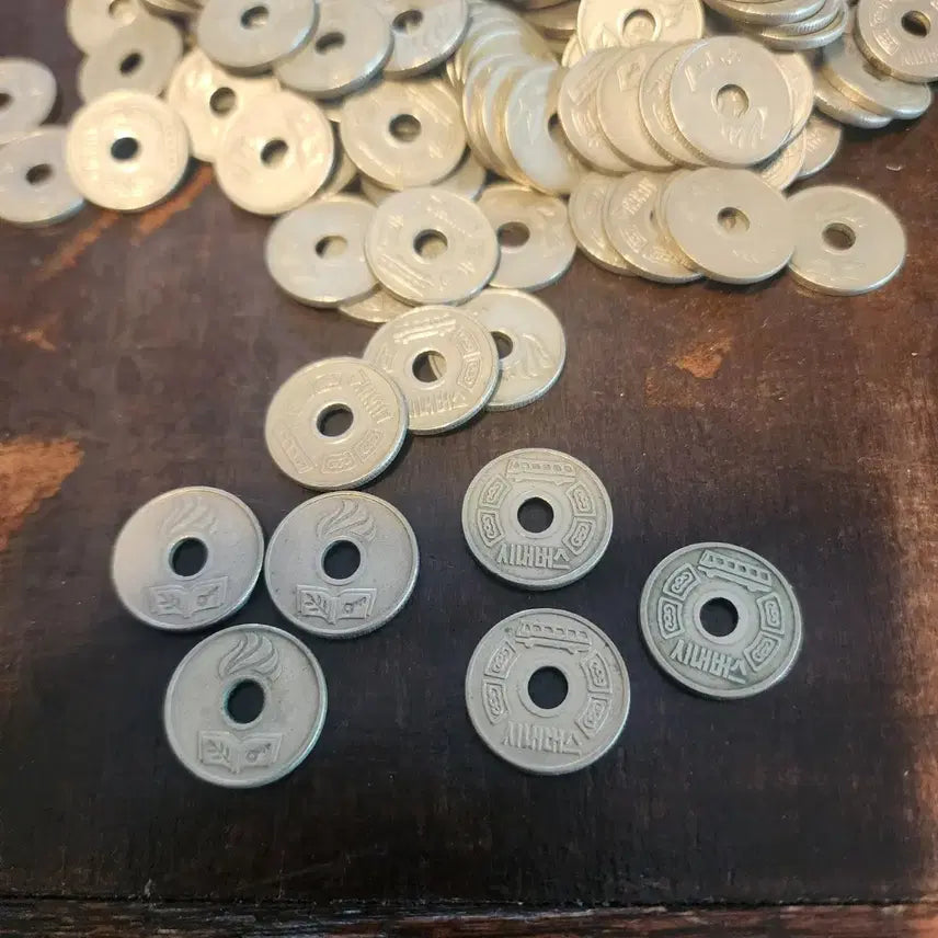 [BUNJANG] Vintage Bus Token Bundle (10 pieces) / 10개에10000원 옛날 일반 
