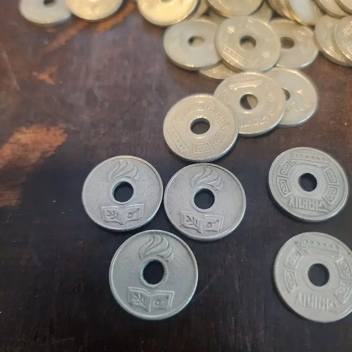 [BUNJANG] Vintage Bus Token Bundle (10 pieces) / 10개에10000원 옛날 일반 