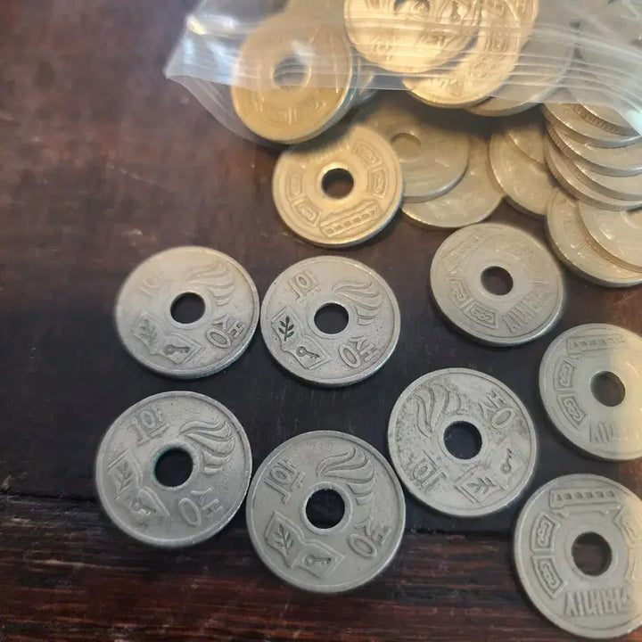 [BUNJANG] Vintage Bus Tokens (Set of 10) / 10개에10000원 옛날 학생 