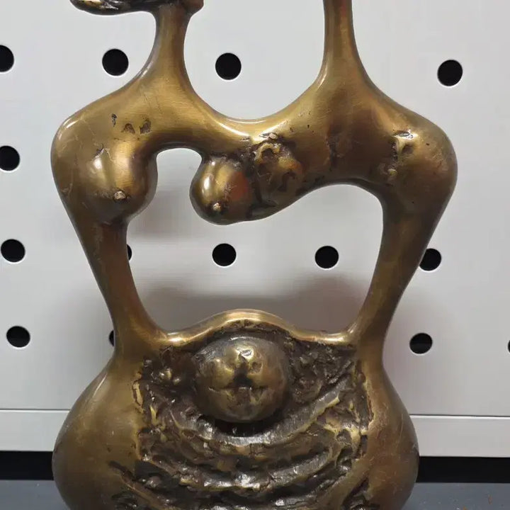 [BUNJANG] Bronze Abstract Sculpture / 브론즈 추상 조각상 높이약 45cm