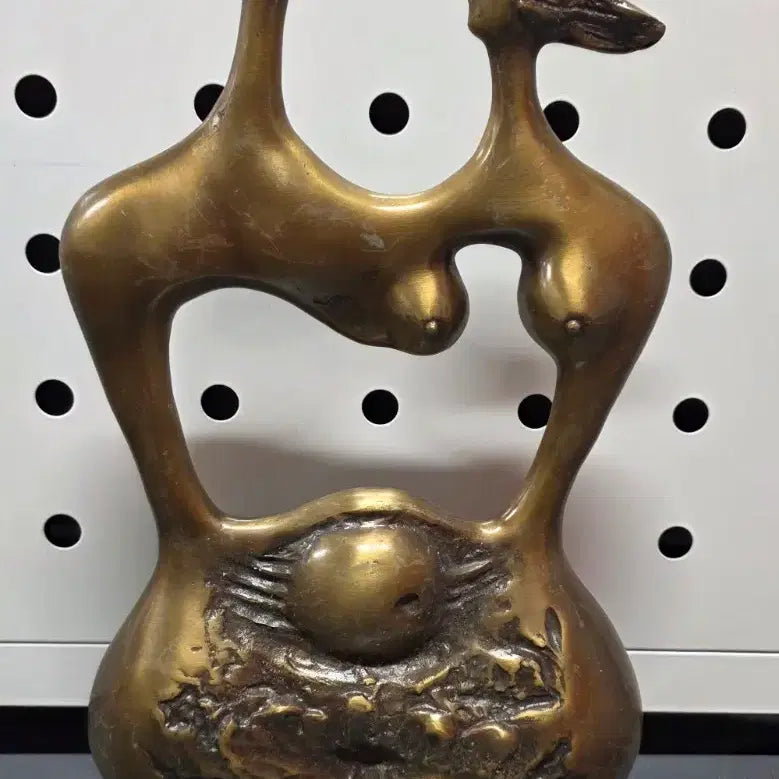 [BUNJANG] Bronze Abstract Sculpture / 브론즈 추상 조각상 높이약 45cm