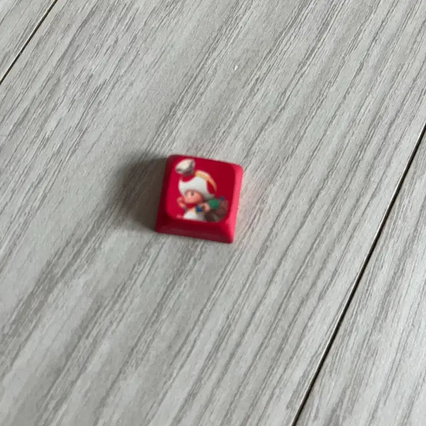 [BUNJANG] GS25 Mario Kinopio Keycap / gs25 마리오 키캡 키노피오