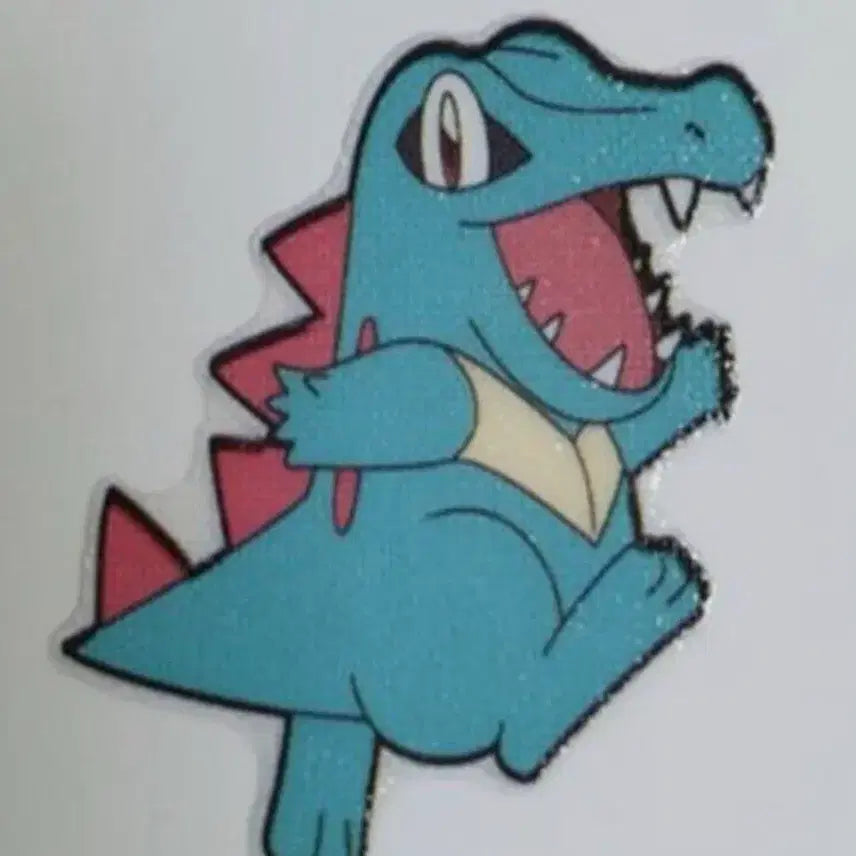 [BUNJANG] Pokemon Totodile Sticker (Sealed) / 포켓몬스터 리아코 스티커
