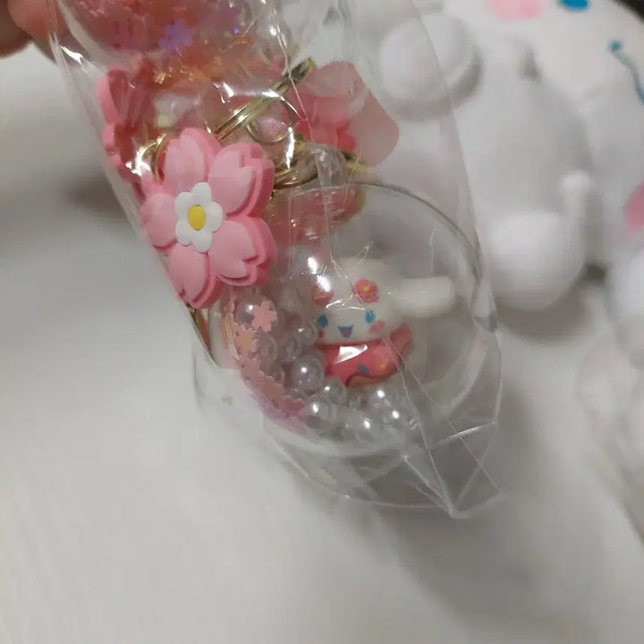 [BUNJANG] Cinnamoroll Doll &amp; Keyring Bundle Set / 일괄) 시나모롤 인형 + 키링