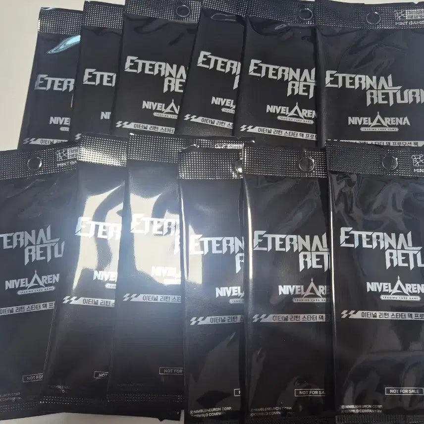 [BUNJANG] Eternal Return Nibel Arena Starter Pack Bundle / 니벨아레나 이터널리턴 프로모 6팩 일괄