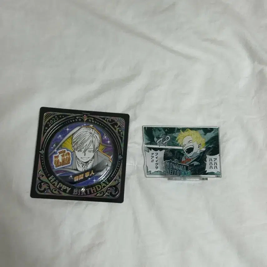 [BUNJANG] Monoma Naito 2025 Birthday Can Badge + Diorama Bundle Set / 모노마 네이토 2025 생일 캔뱃지 + 디오라마 일괄