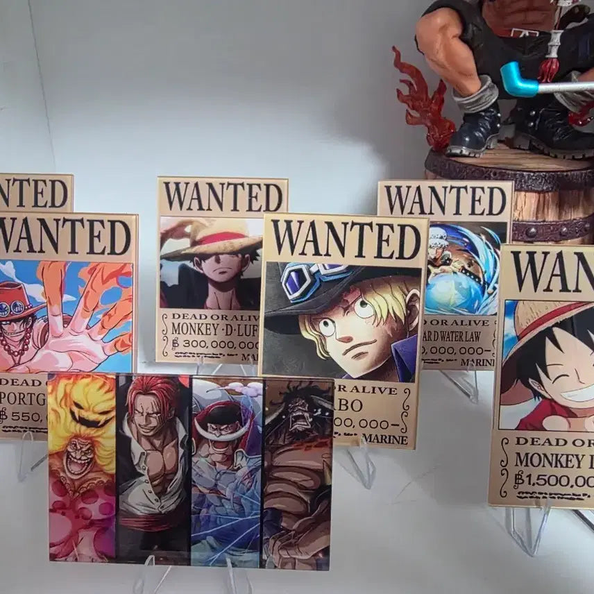 [BUNJANG] One Piece Acrylic Goods Set / 원피스 아크릴 굿즈 7종 팝니다. 사진보이는거 일괄입니다