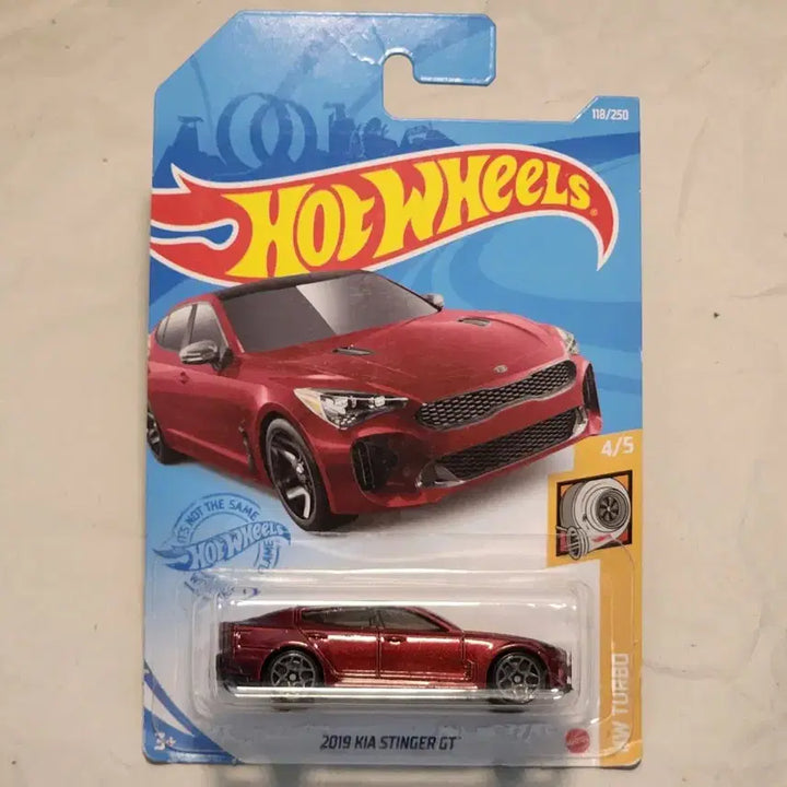 [BUNJANG] Hot Wheels Kia Stinger Red Die-cast Car / 핫휠 기아 스팅어 레드