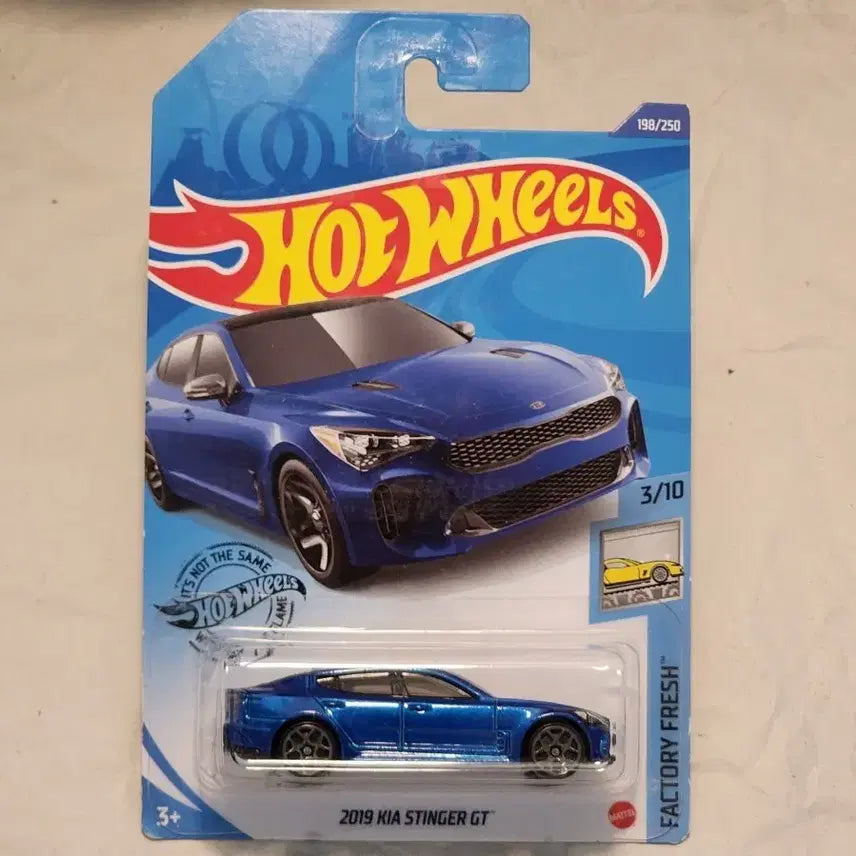 [BUNJANG] Hot Wheels Kia Stinger Blue Die-cast Model / 핫휠 기아 스팅어 블루