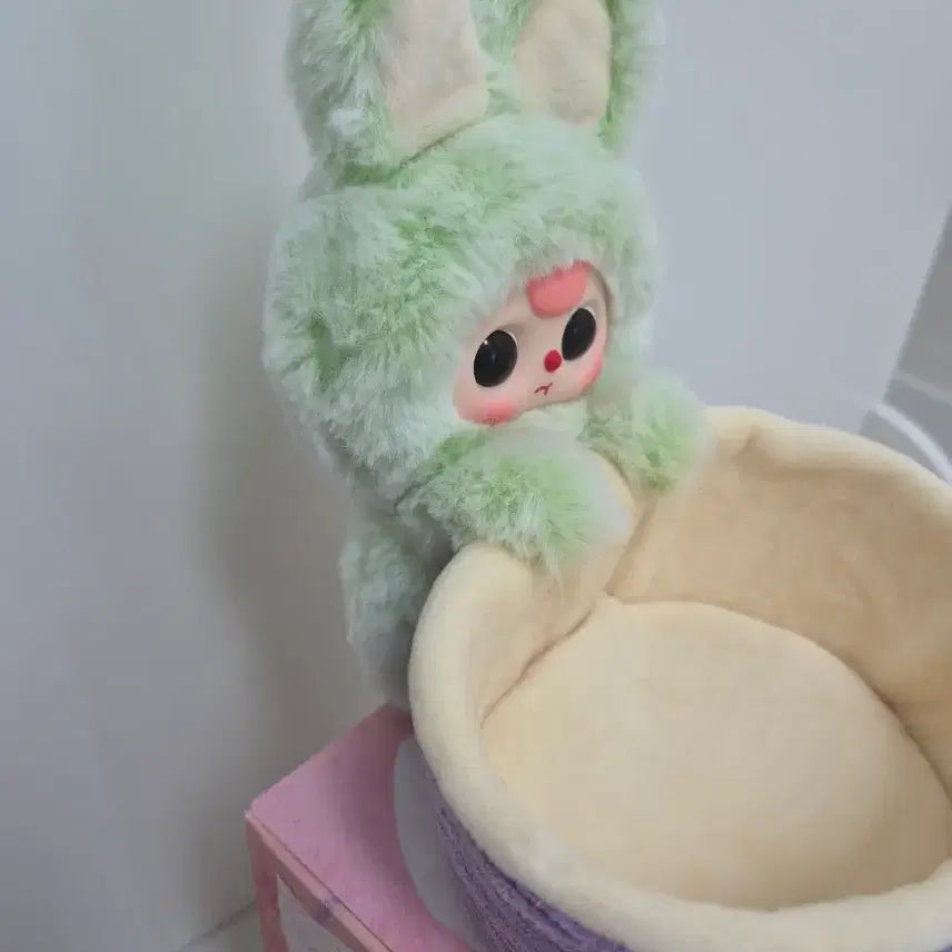 [BUNJANG] Baby Three Doll Basket / 베이비 쓰리 인형(바구니)