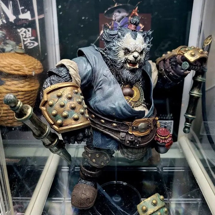[BUNJANG] Furry Planet Action Figures Complete Set with King Lion Throne / 퓨레이플래닛 수인액션 피규어 전종 과 노타왕좌 택배가능.