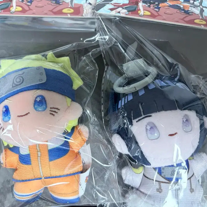 [BUNJANG] Naruto &amp; Hinata Kirin Doll Set / 나루토 중국쿠지 나루토 &amp; 히나타 키링인형