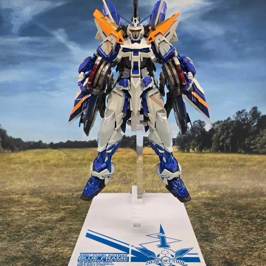[BUNJANG] Jooza Model Blue Frame Second &amp; Bandai Lohengrin Acrylic Figure / [주자모형] 블루프레임 세컨드+[반다이] 로엔그린+아크릴피규어