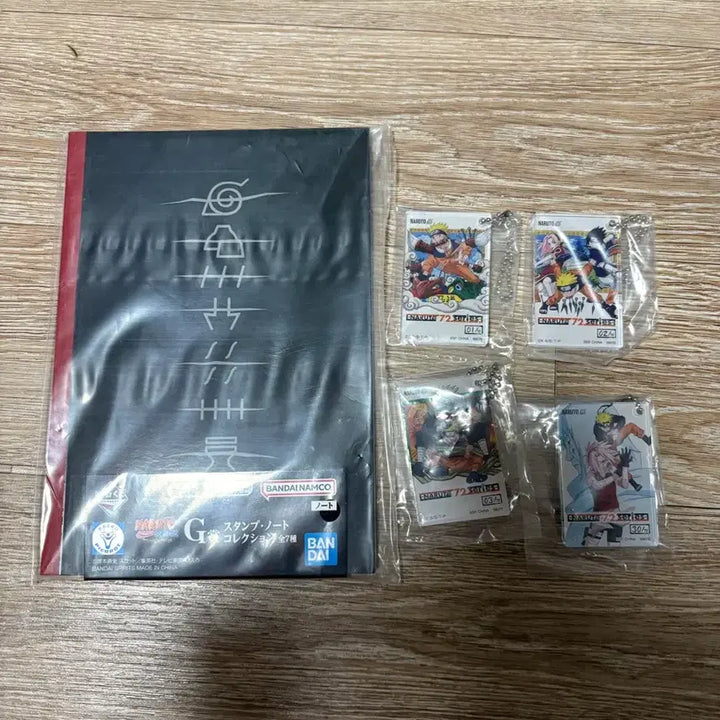 [BUNJANG] Naruto Shippuden Akatsuki Ichiban Kuji G &amp; H Prize Acrylic Stand Set / 나루토 제일복권 아카츠키 G상 H상 아크릴 노트 일괄 판매