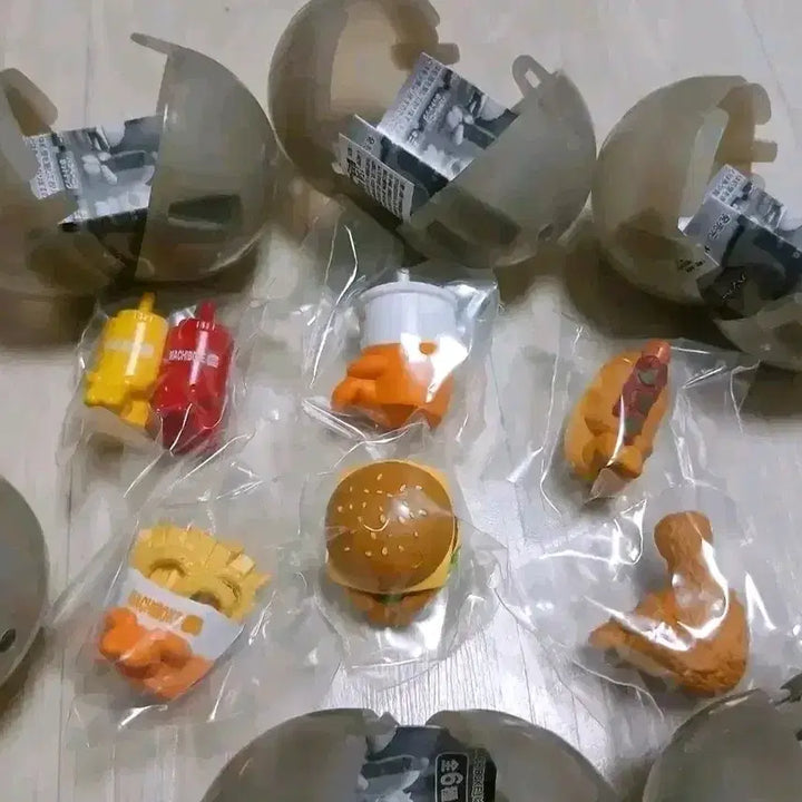 [BUNJANG] Bandai Hamburger Case Machiboukekke 2nd Edition Gacha Figures (Set of 6) / 반다이 언제오려나 마치보우케 햄버거의 경우 2탄 가챠 피규어