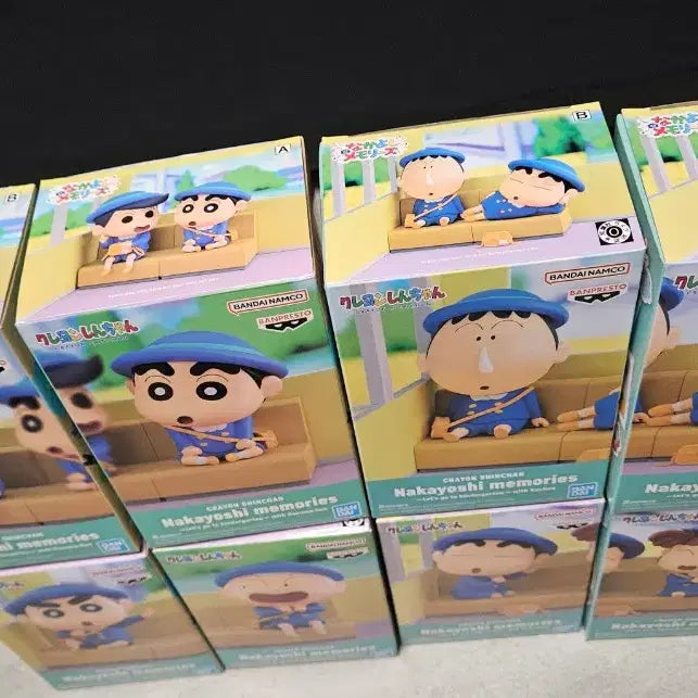 [BUNJANG] Banpresto Nakayoshi Memories Crayon Shin-chan Kindergarten 8-Set Figure / (8종풀세트)반프레스토 나카요시 메모리즈 짱구 유치원