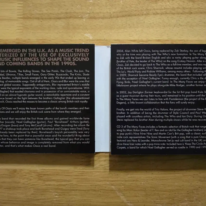[BUNJANG] Oasis The Many Faces Of 3CD Set / CD 음반 oasis 오아시스 - The Many Faces Of