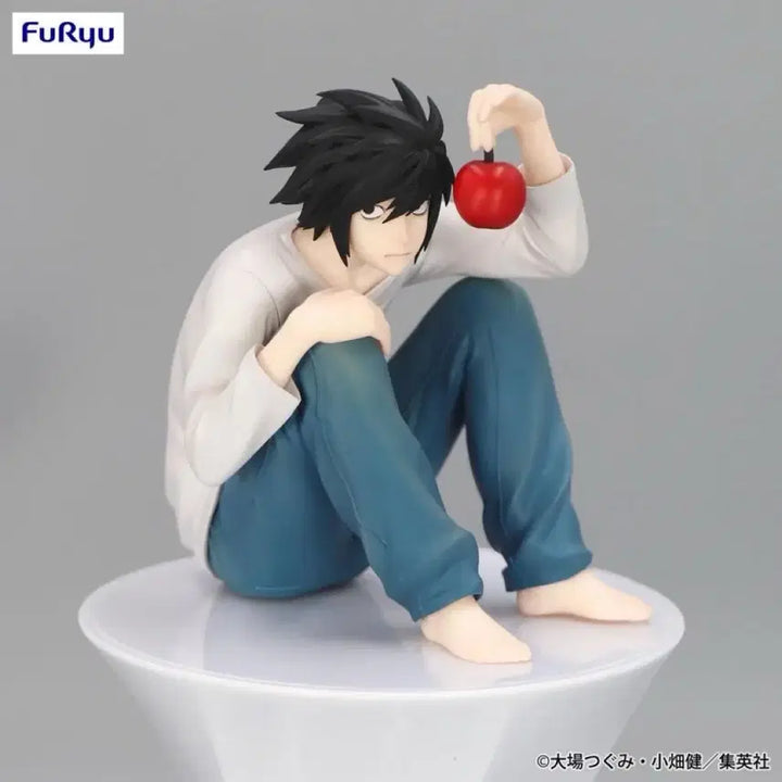 [BUNJANG] Death Note L Noodles Stopper Figure (Sealed) / 휴류 데스노트 엘 L 누들스토퍼 피규어 미개봉