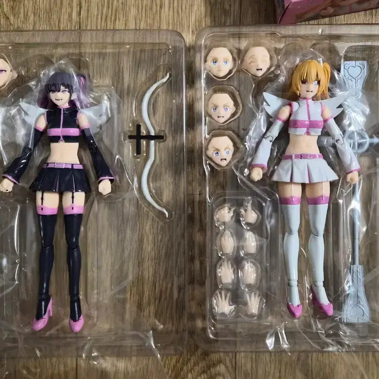 [BUNJANG] SHFiguarts Mikari &amp; Ririsa Figure Set (Opened) / SHF 2.5차원의 유혹 미카리 &amp; 리리사 피규어 세트 개봉품입니다.
