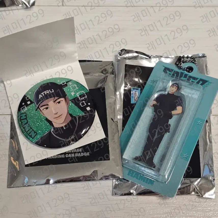 [BUNJANG] PLAVE Hamin Caligo Part 2 Can Badge, Miniature Carring / 플레이브 하민 칼리고 파트2 캔뱃지, 미니어처 카링