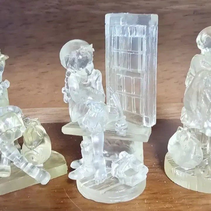 [BUNJANG] Anne of Green Gables Clear Figure Set (3 Types) Unused / 2000년 초 레어템 세계명작 "빨강머리앤 "투명 피규어 3종일괄 미사용