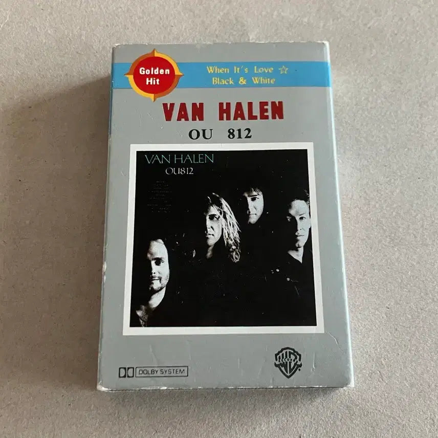 [BUNJANG] Van Halen 8th Album OU812 Cassette Tape / 반 헤일런 8집 OU812 카세트테이프