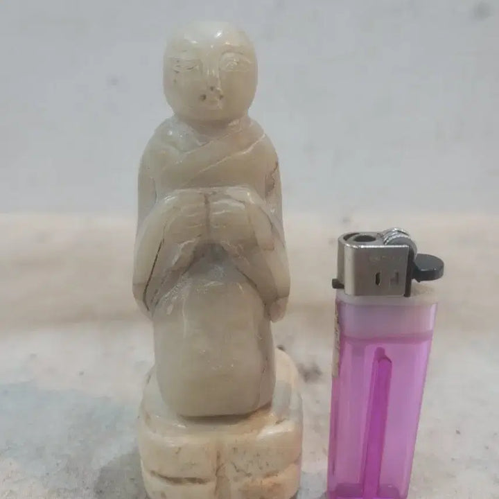 [BUNJANG] Original Jade Buddha with Base / 연대깊은 오리지날 옥불 / 민불
