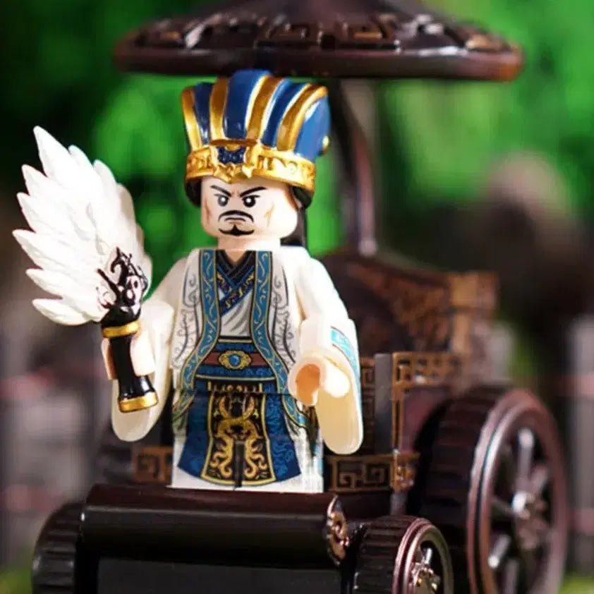 [BUNJANG] Custom LEGO Zhuge Liang Figure (Leili1) / 레고 커스텀 삼국지 제갈량 (레일리1) <급처>