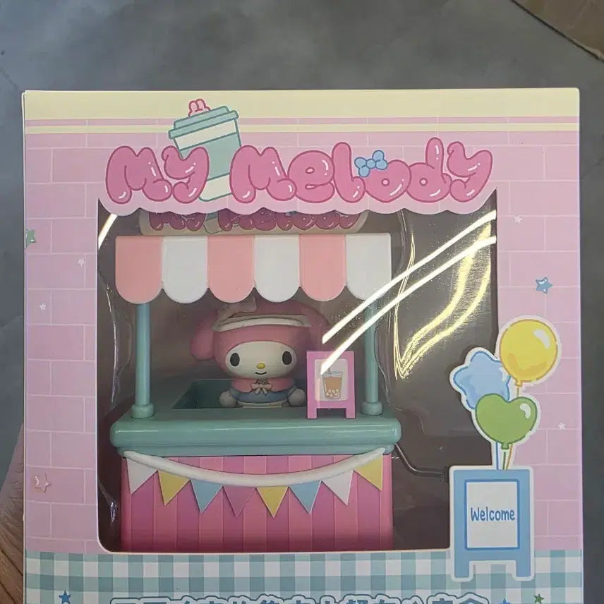 [BUNJANG] My Melody Food Truck Mini Music Box / 마이멜로디 푸드트럭 미니 오르골