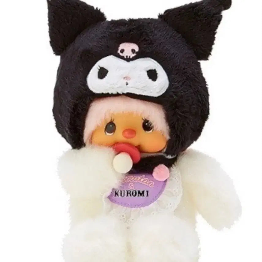 [BUNJANG] Monchhichi x My Melody x Kuromi Collaboration Plush / 몬치치 치무탄 쿠로미 택ㅇ 새상품